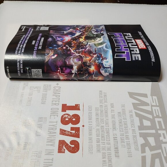 1872 1 Marvel Comics 2015 GD+ Cover A Secret Wars - Picture 3 of 16